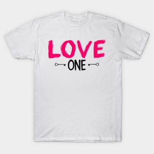 Love1 Cool Design T-Shirt